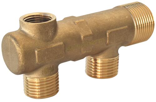 Collecteur avec prise de purge